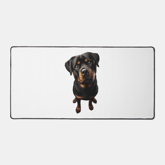 chien rottweiler (Recto)