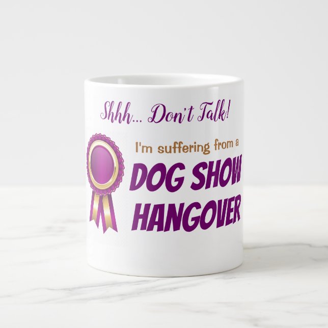 Chien Show Jumbo Mug (Devant)