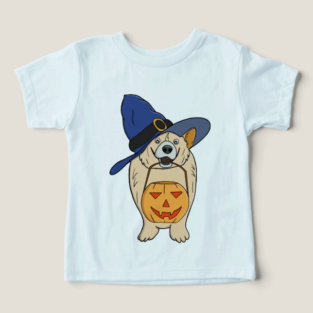 Chien Sorcière Citrouille (Design Recto)