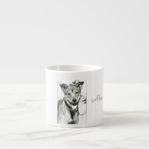 Chien souriant Espresso Mug