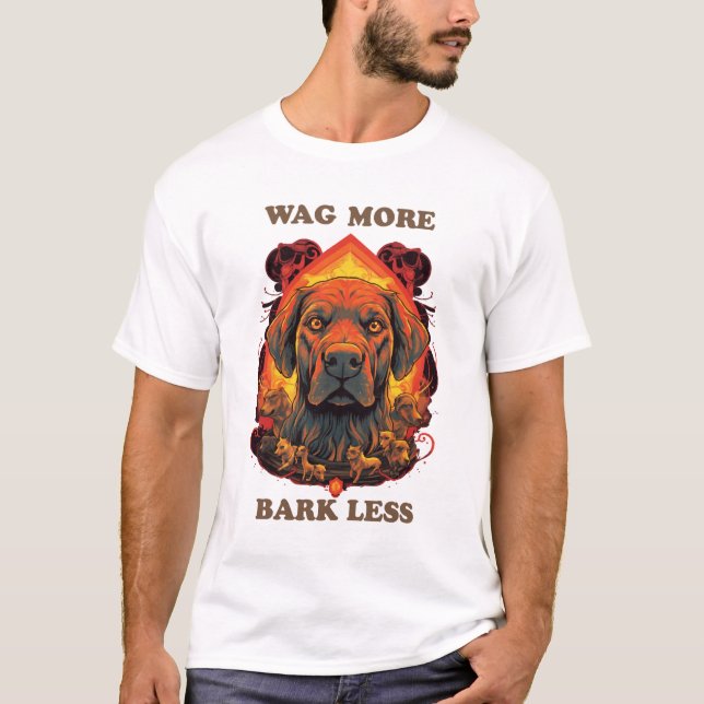 Chien T-shirt Design (Devant)