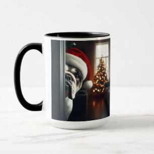 Chien-taureau anglais Treat Christmas Coffee Mug