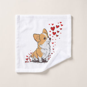 Chien Valentine Cute Corgi Saint Valentin