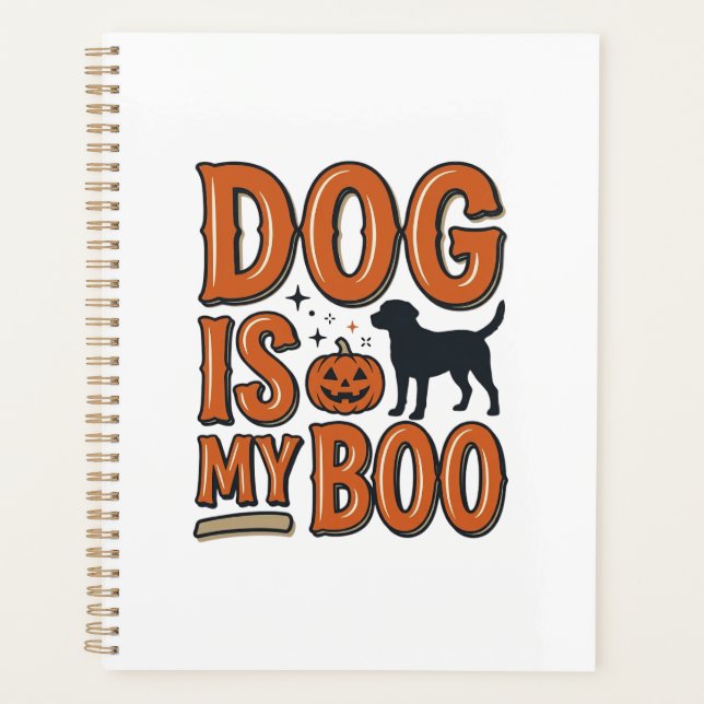 Chien Vintage Est Mon Boo Halloween Conception de  (Devant)