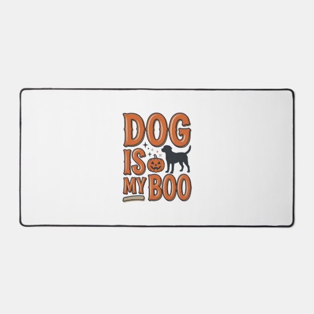 Chien Vintage Est Mon Boo Halloween Conception de  (Recto)