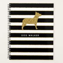 Chien Walker Planner Golden Strips