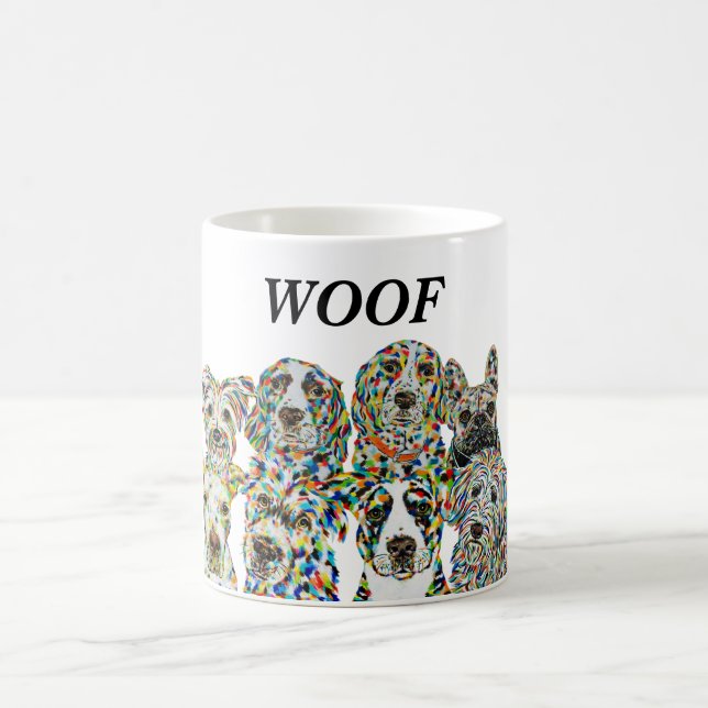 Chien Woof Mug (Centre)