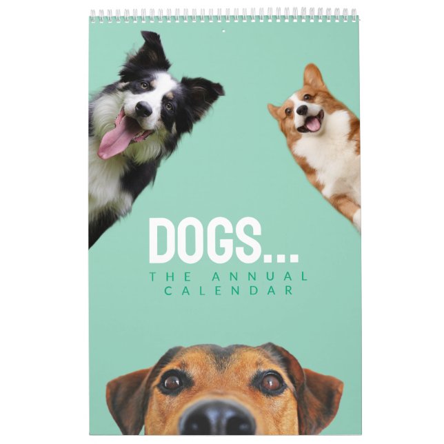 Chiens Adorables Calendrier Annuel Pour Les Amoure (Protection)
