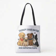Chiens Adorables Soutenant les Personnes Sac TDU