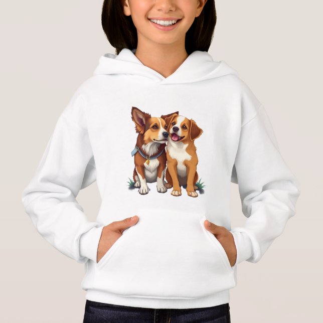 Chiens amoureux (Devant)