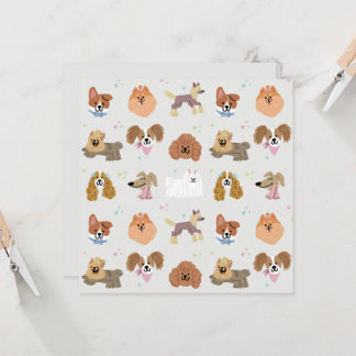 Chiens Animaux de compagnie Papier de papeterie po