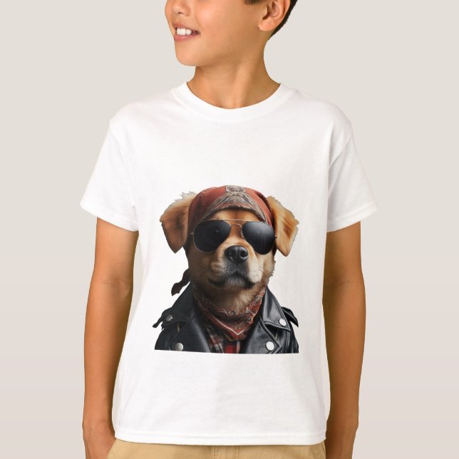 Chiens avec notre T-shirt unique (Devant)