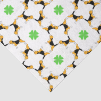 Chiens Beagle en papier de soie