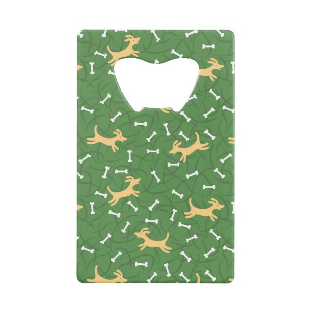 chiens chanceux avec l'arrière - plan d'os (Devant)