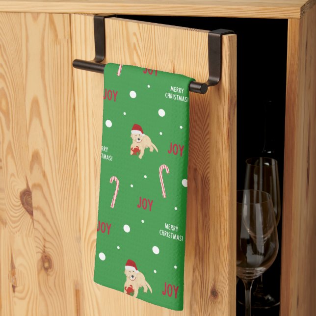 Chiens, Crabes, Sucres de canne Serviettes de cuis (Pliage en tiers)