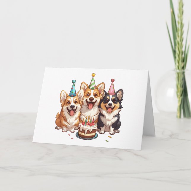 Chiens de Corgi Merci (Devant)