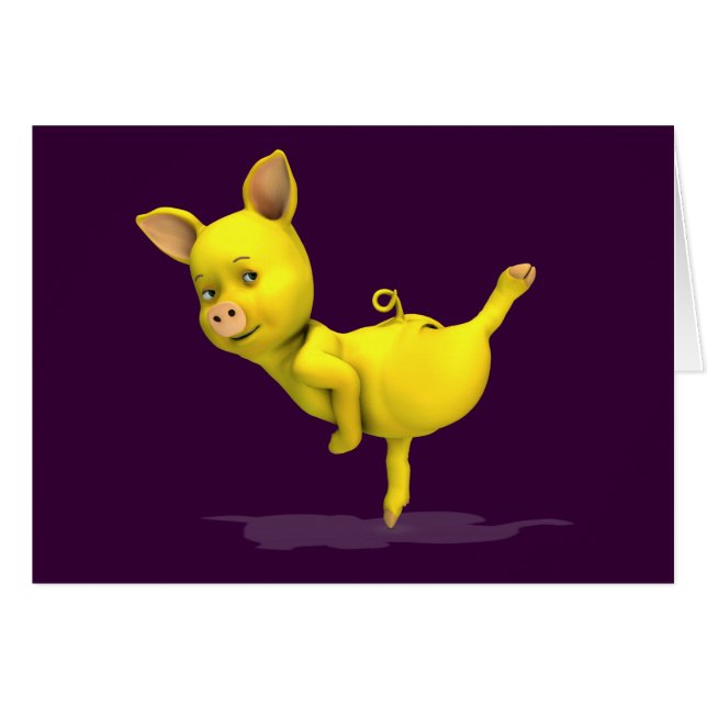 Chiens de danse jaunes (Devant horizontal)