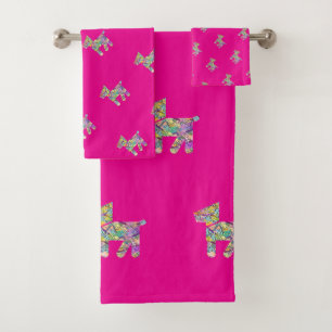 Chiens De Jouet Sur Enfants Rose Chaud