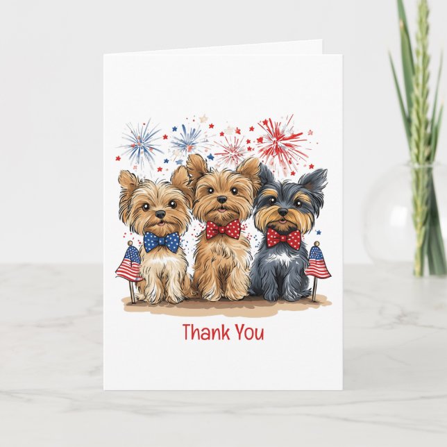 Chiens de Merci 4 juillet Yorkshire Terrier (Devant)