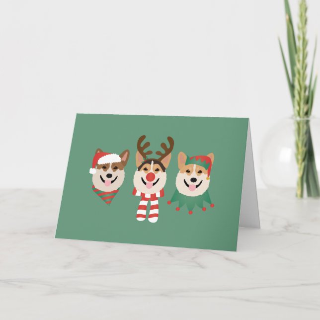 Chiens de Noël Merci Pembroke Welsh Corgi (Devant)