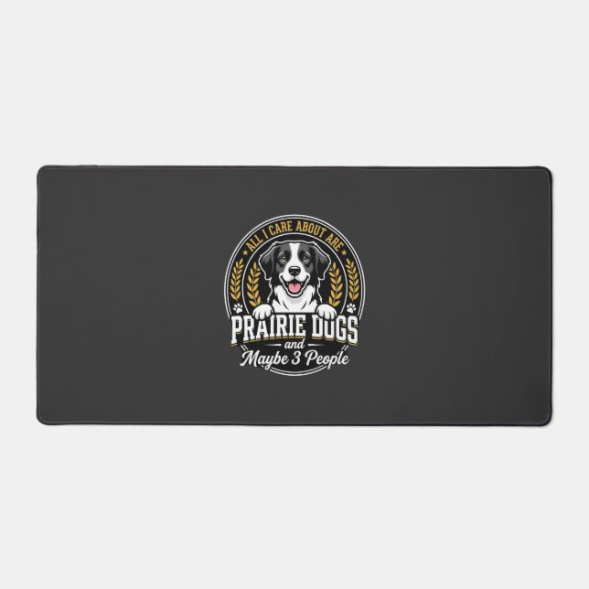Chiens de Prairie Peut-être 3 Personnes Design (Recto)