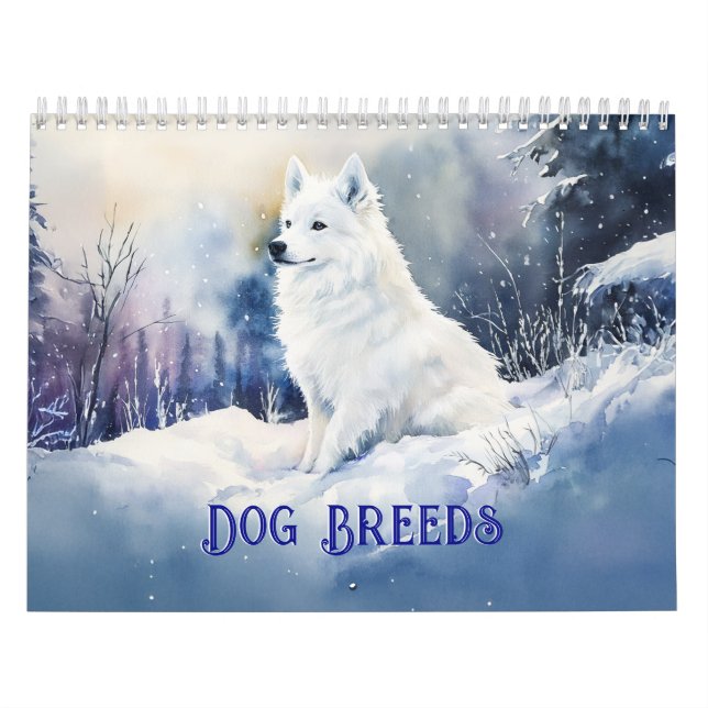 Chiens de races - Calendrier moyen (Protection)