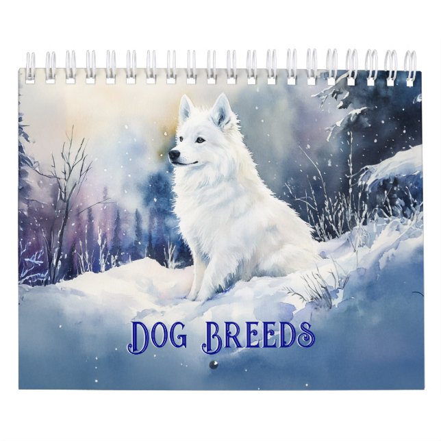Chiens de races - Petit calendrier (Protection)