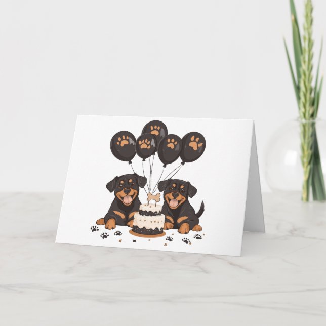 Chiens de Rottweiler Merci (Devant)