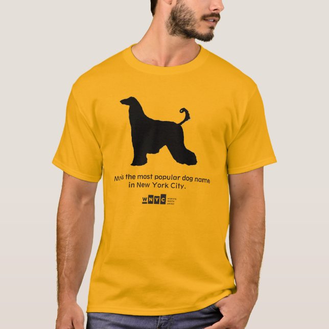 Chiens de T-shirt de données de chien de NYC (Devant)