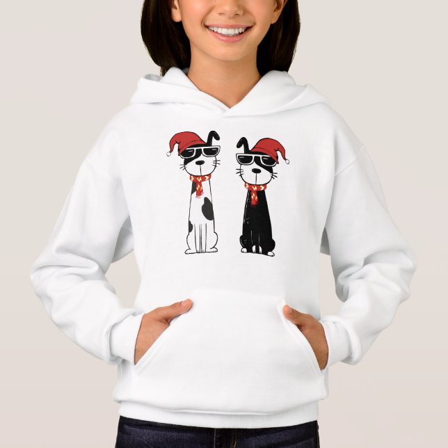Chiens d'hiver cool (Devant)