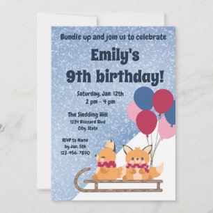 Chiens Dormir Invitation Anniversaire