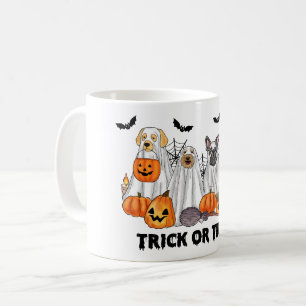 Chiens fantômes d'Halloween Mug