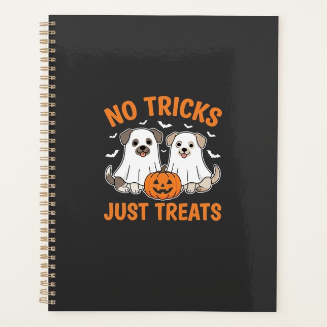 Chiens fantômes d'Halloween Pas de tours juste des (Devant)