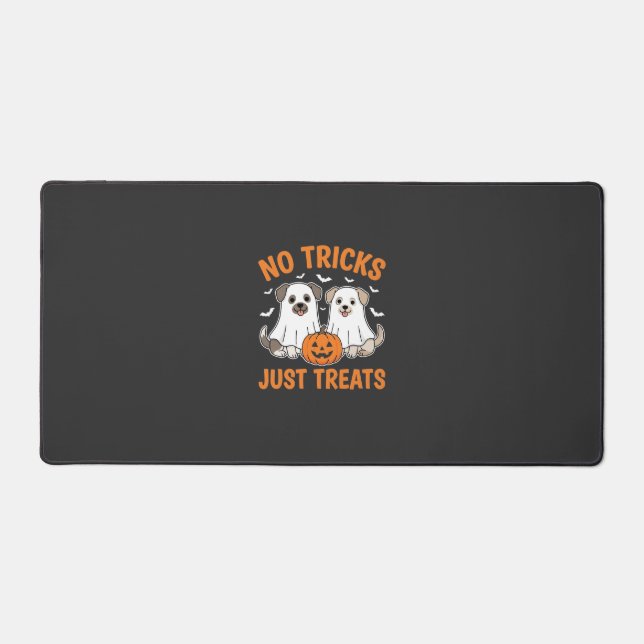 Chiens fantômes d'Halloween Pas de tours juste des (Recto)