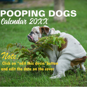 Chiens Funny Personalisés - Calendrier 2025