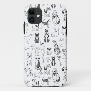 Chiens Iphone 11 coque - étui téléphonique pour ch