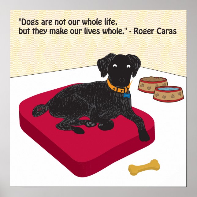 Chiens ne sont pas toute notre vie affiche (Devant)