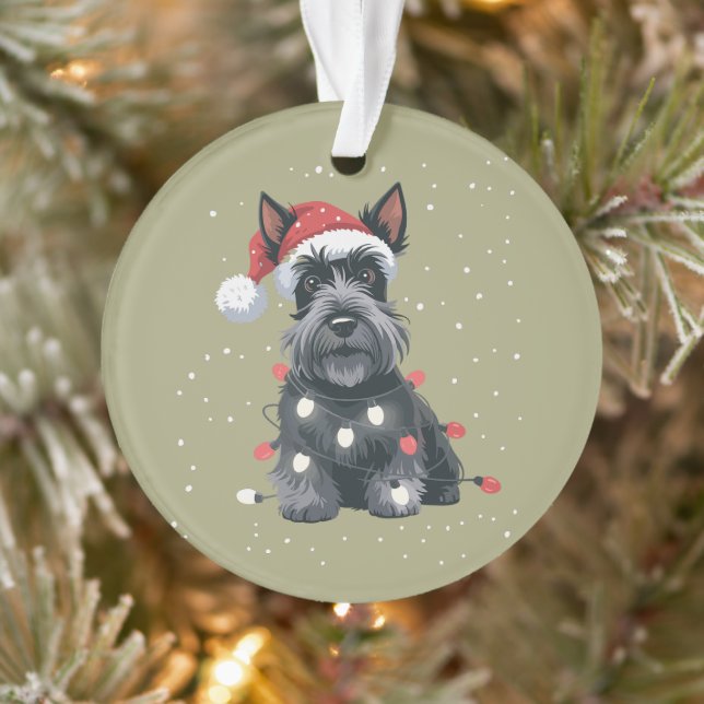 Chiens Scottie Terrier Écossais Noël Chien Maman  (Arbre)