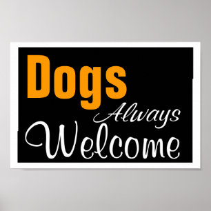 Chiens - Toujours Bienvenue Poster
