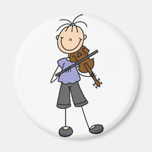 Chiffre aimant de bâton de violon