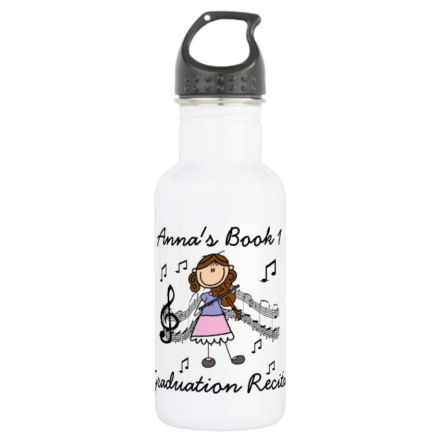 Chiffre bouteille d'eau de bâton de joueur de (Devant)