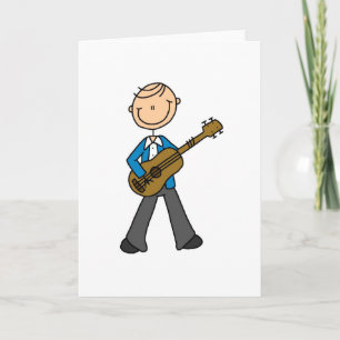 Chiffre carte de bâton de guitare
