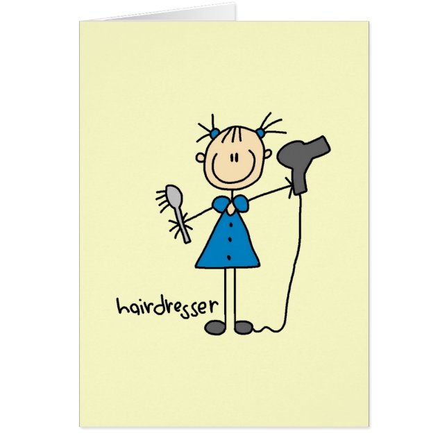 Chiffre de bâton de coiffeur (Devant)