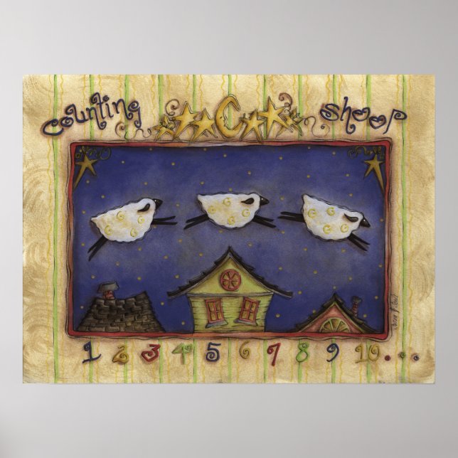 Chiffre de comptage - Poster (Devant)