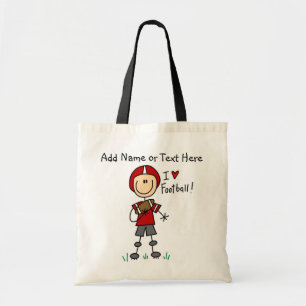 Chiffre fait sur commande sac rouge de bâton de