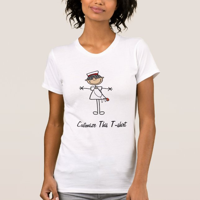 Chiffre femelle asiatique T-shirts et cadeaux de (Devant)