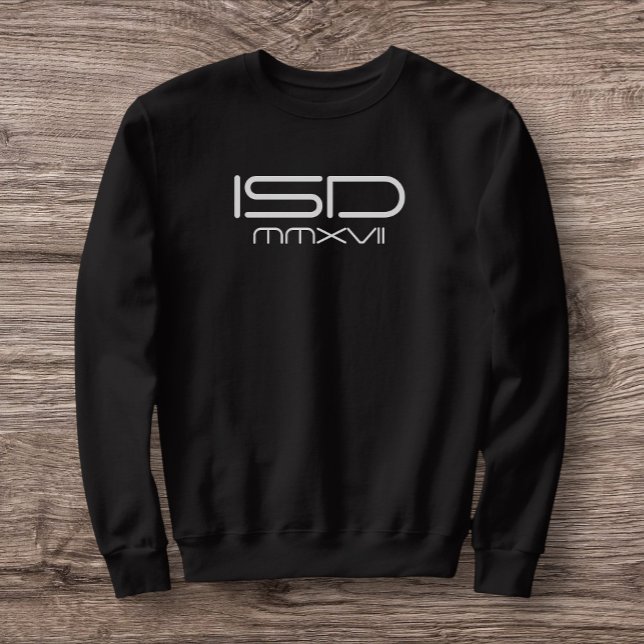 Chiffre romain ISD 2017 Sweatshirt (Créateur téléchargé)