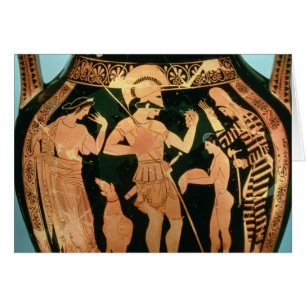 Chiffre rouge vase de grenier dépeignant un solda