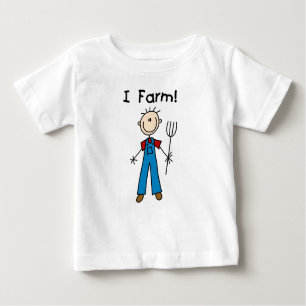 Chiffre T-shirts et cadeaux de bâton d'agriculteur