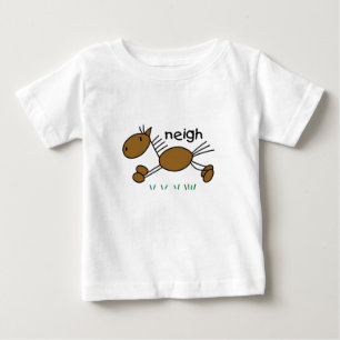 Chiffre T-shirts et cadeaux de bâton de cheval